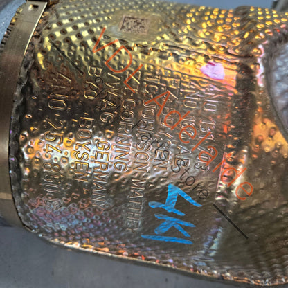 4N0254800K 4N0254850C   Audi Genuine Stock OEM RS6 RS7 Particulate Filter Set Left & Right 4N0254800K 4N0254850C