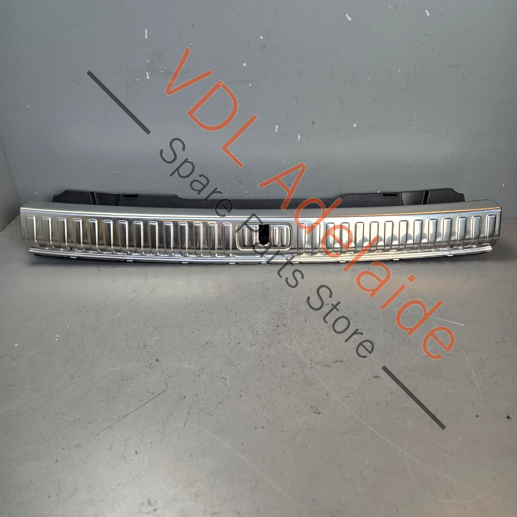 4K88634714PK    Audi A7 S7 RS7 Tailgate Boot Load Edge Strip Chrome Stainless Interior Trim 4K8863471