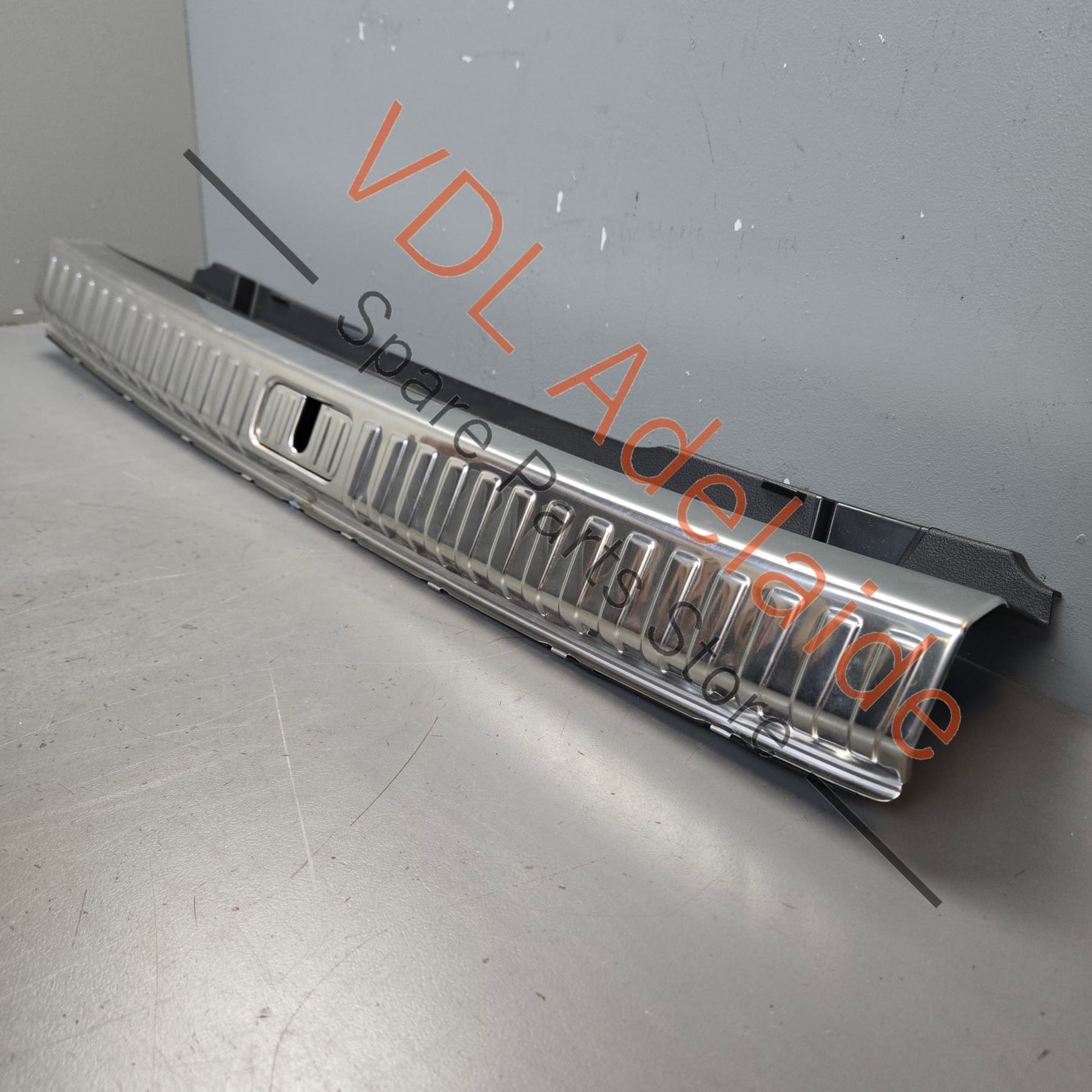 4K88634714PK    Audi A7 S7 RS7 Tailgate Boot Load Edge Strip Chrome Stainless Interior Trim 4K8863471