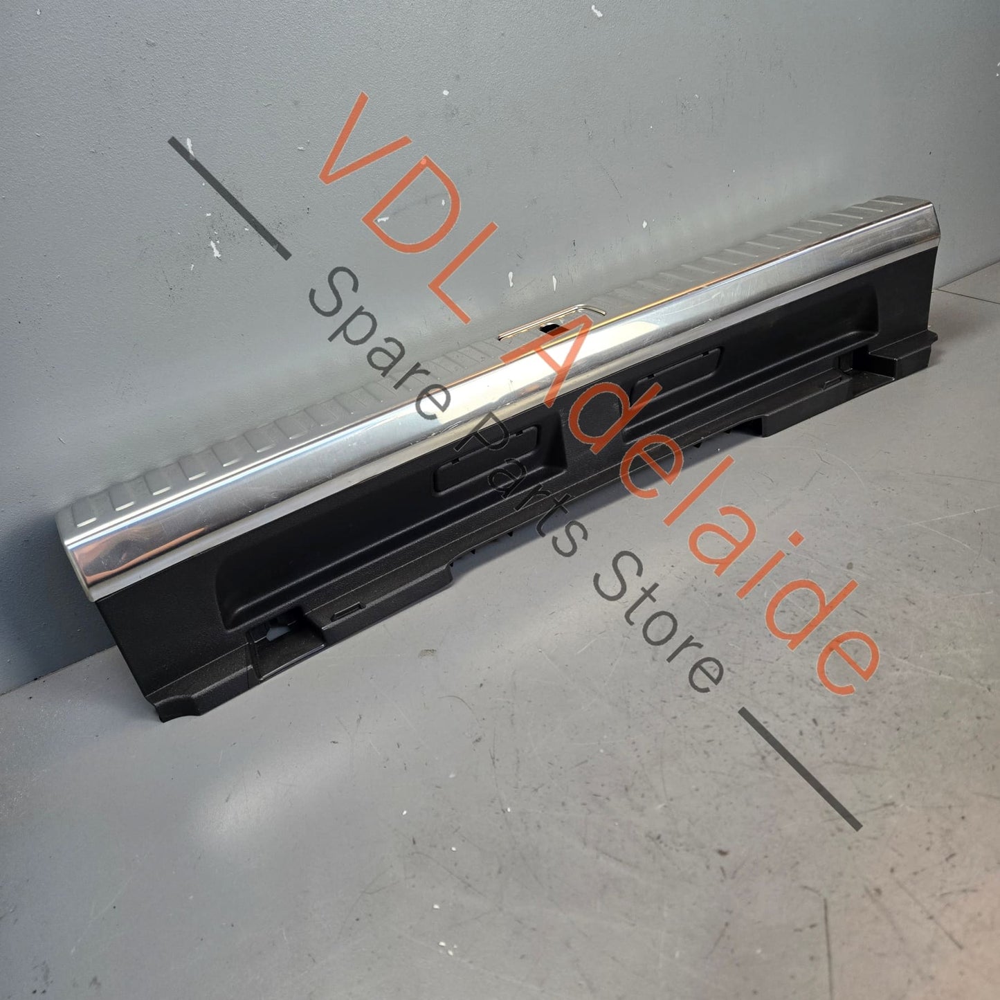 4K88634714PK    Audi A7 S7 RS7 Tailgate Boot Load Edge Strip Chrome Stainless Interior Trim 4K8863471