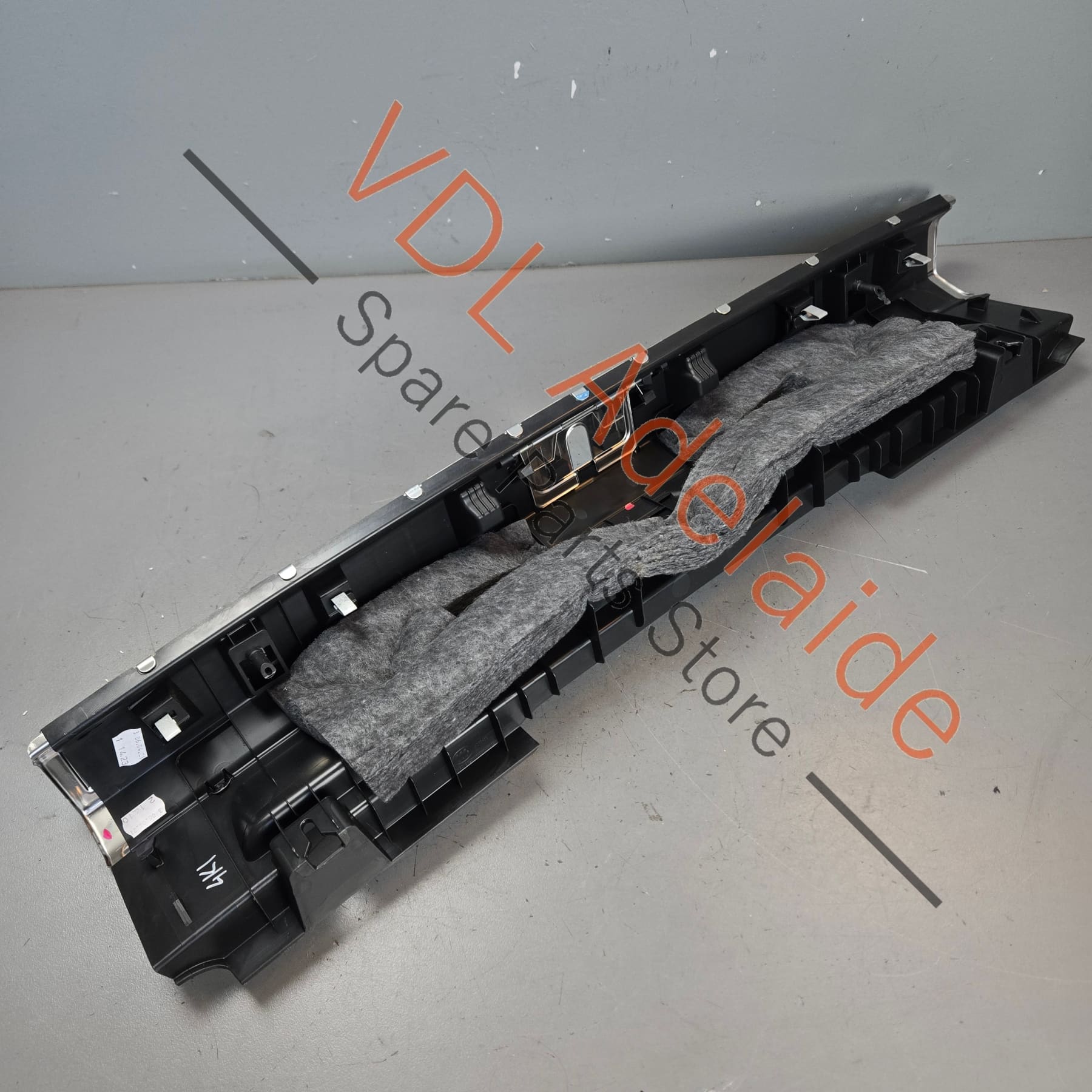 4K88634714PK    Audi A7 S7 RS7 Tailgate Boot Load Edge Strip Chrome Stainless Interior Trim 4K8863471