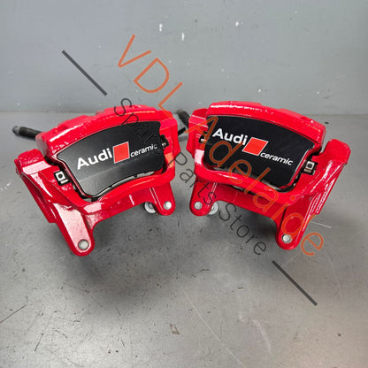 4M8615403A 4M8615425QC8 4M8615404A 4M8615426QC8 Audi RS6 RS7 Rear Carbon Ceramic Brake Caliper Set Left & Right 4M8615403A