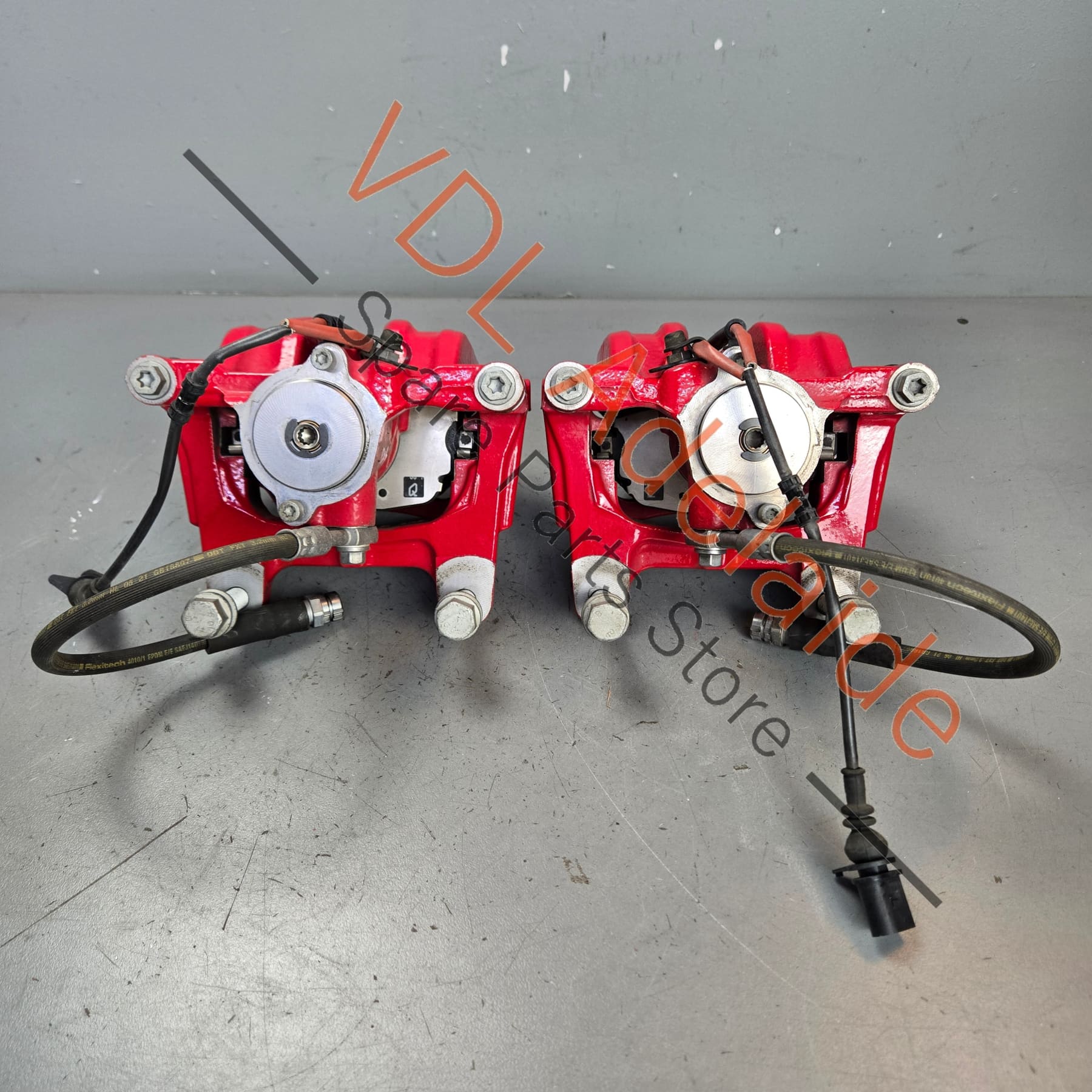 4M8615403A 4M8615425QC8 4M8615404A 4M8615426QC8 Audi RS6 RS7 Rear Carbon Ceramic Brake Caliper Set Left & Right 4M8615403A