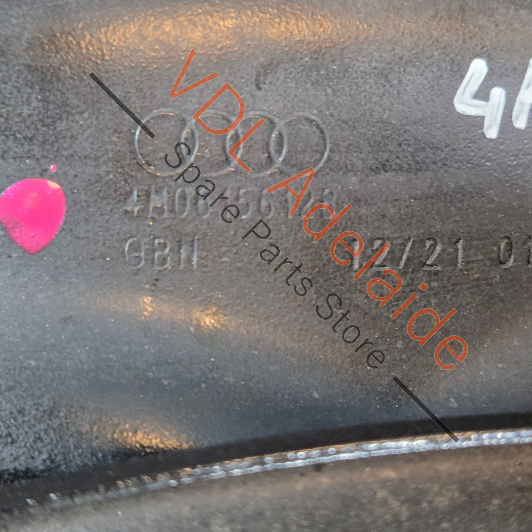 4M0615611B 4M0615612B   Audi RS7 Rear Brake Disc Cover Guard Set for Carbon Ceramic Rotor 4M0615611B 4M0615612B