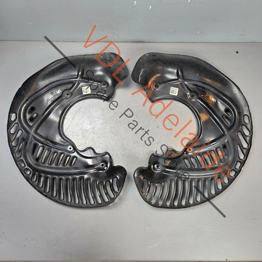 4K0615311E 4K0615312E   Audi RS7 Front Brake Disc Cover Guard Set for Carbon Ceramic Rotor 4K0615311E 4K0615312E