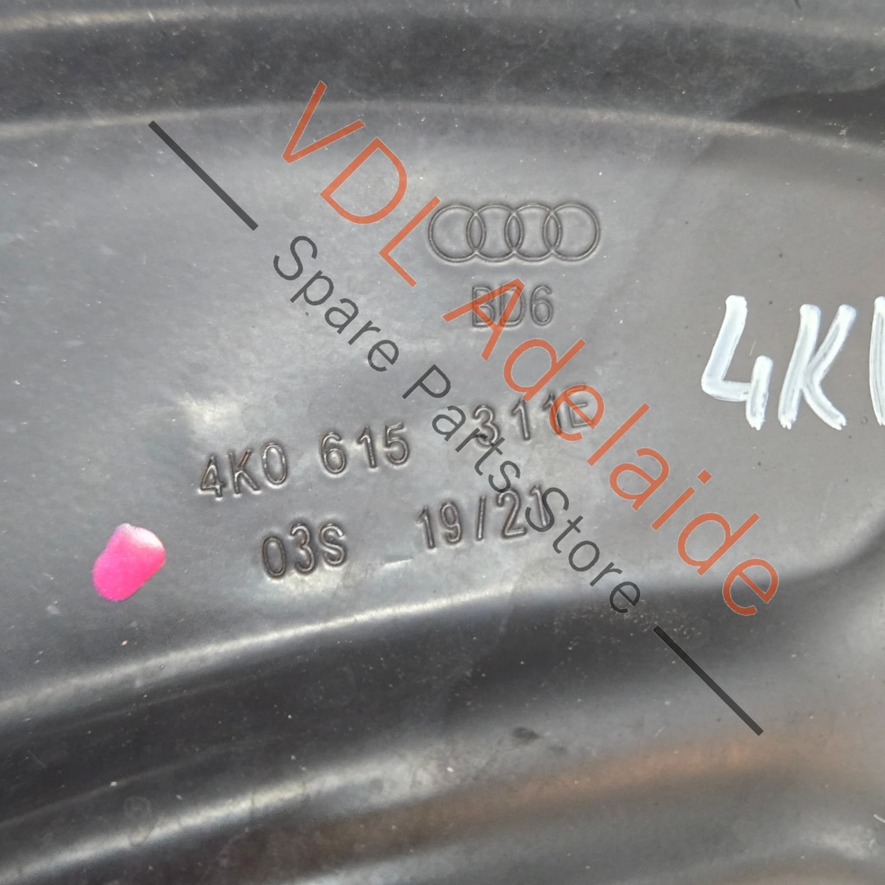 4K0615311E 4K0615312E   Audi RS7 Front Brake Disc Cover Guard Set for Carbon Ceramic Rotor 4K0615311E 4K0615312E