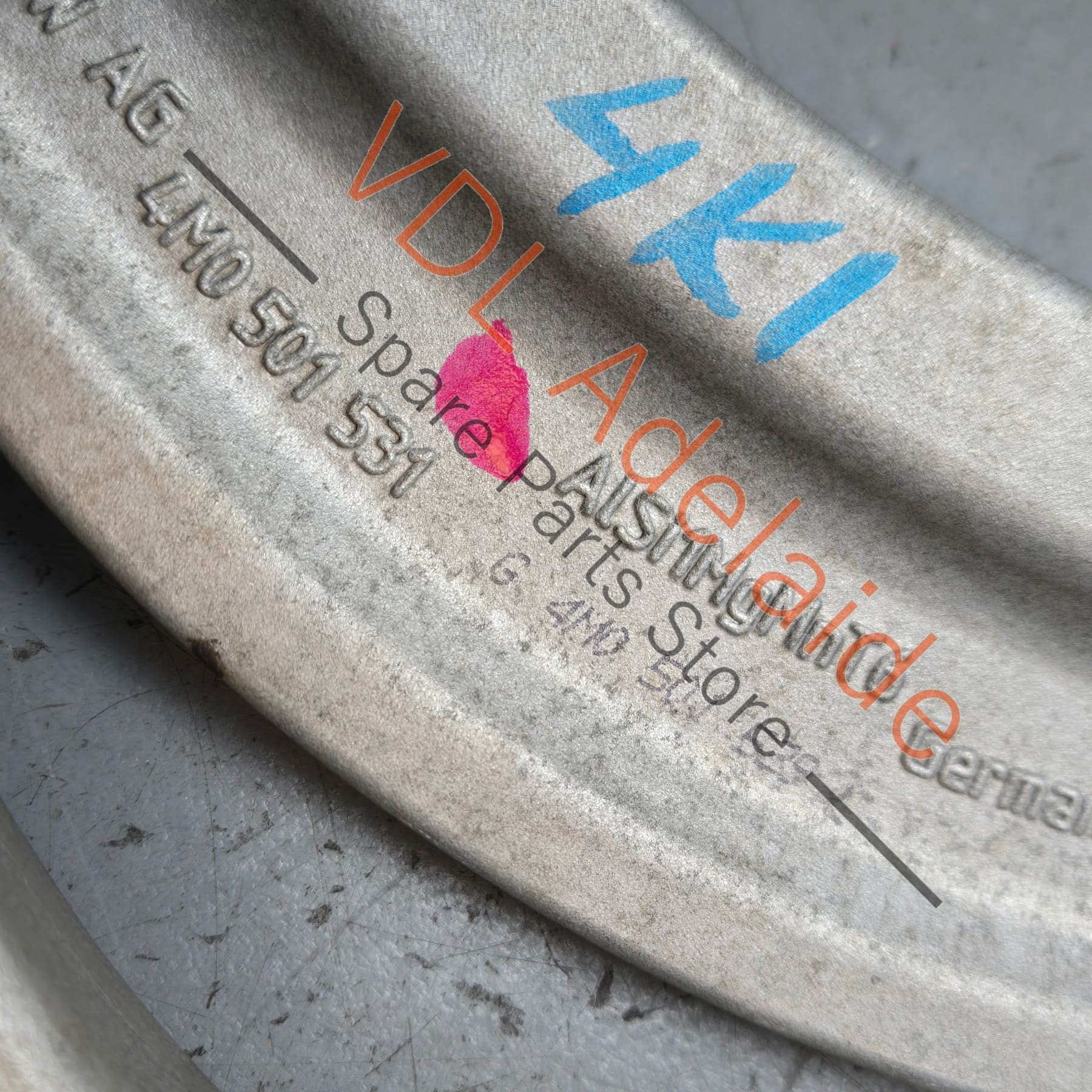 4M0505292F 4M0505323G 80A505311B 4M0501529L Audi RS6 RS7 Rear Right Suspension Arm Wishbone Set 4M0505292F 4M0505323G 80A505311B 4M0501529L 4K0505398A