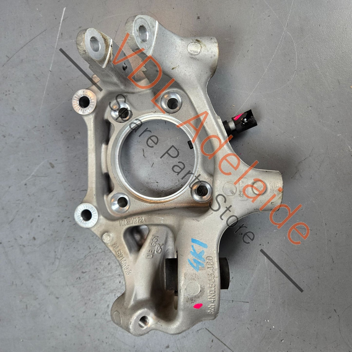4N0505432F    Audi Rear Suspension Hub Knuckle Wheel Bearing Housing Right RHS 4N0505432F