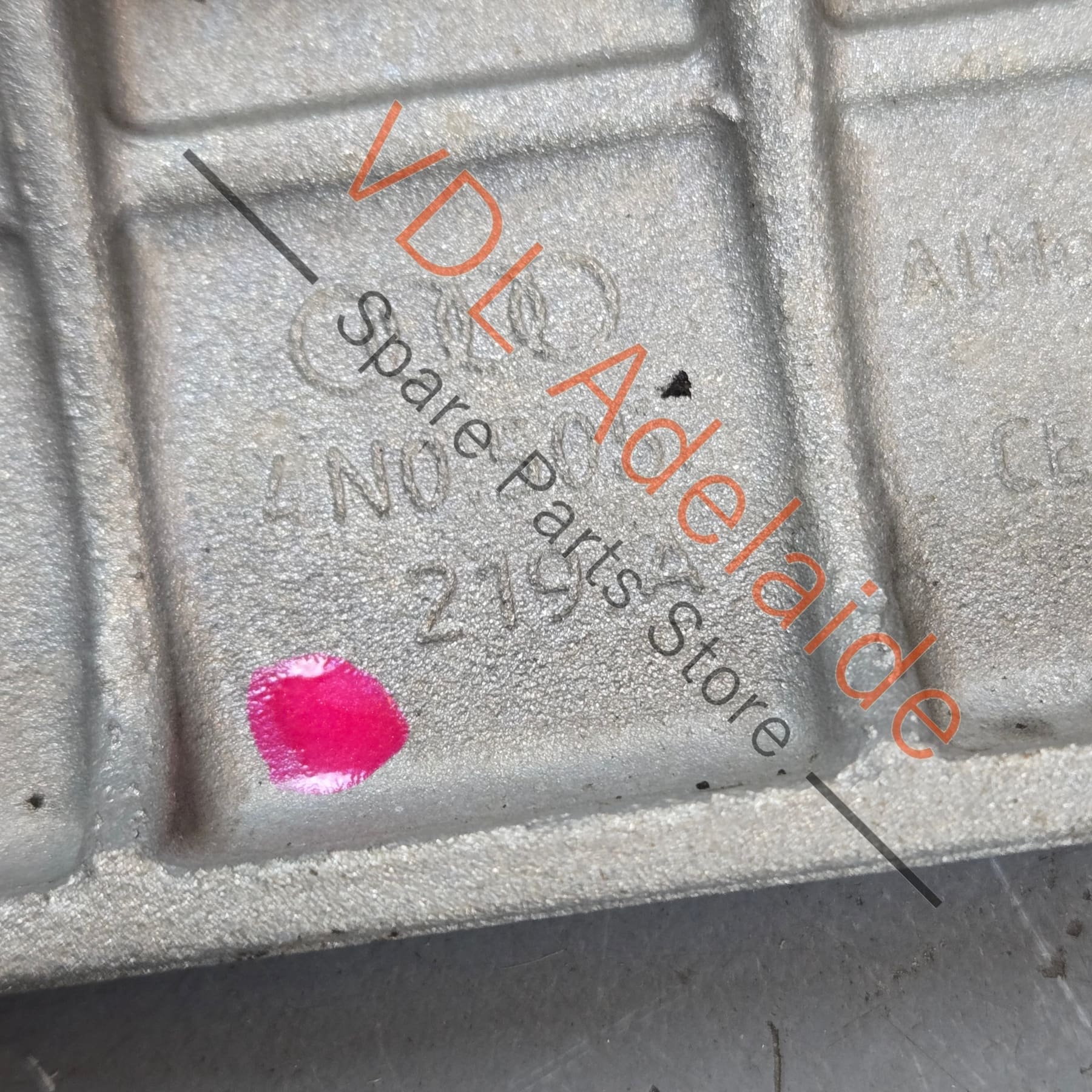 4N0505219A    Audi Rear Suspension Differential Support Bracket 4N0505219A