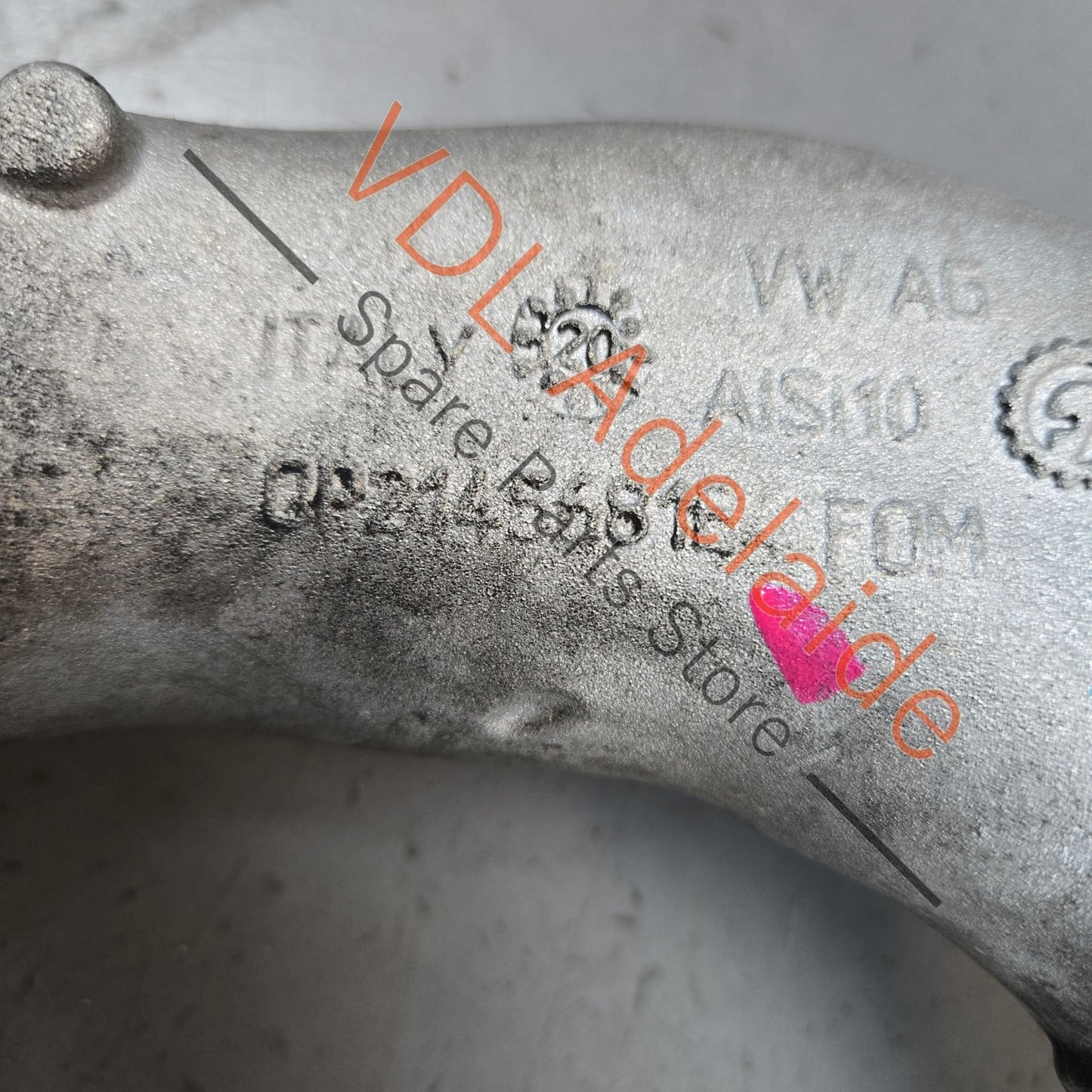 0P2145681E    Audi RS6 RS7 Left Lower Charge Air Pipe Tube 0P2145681E