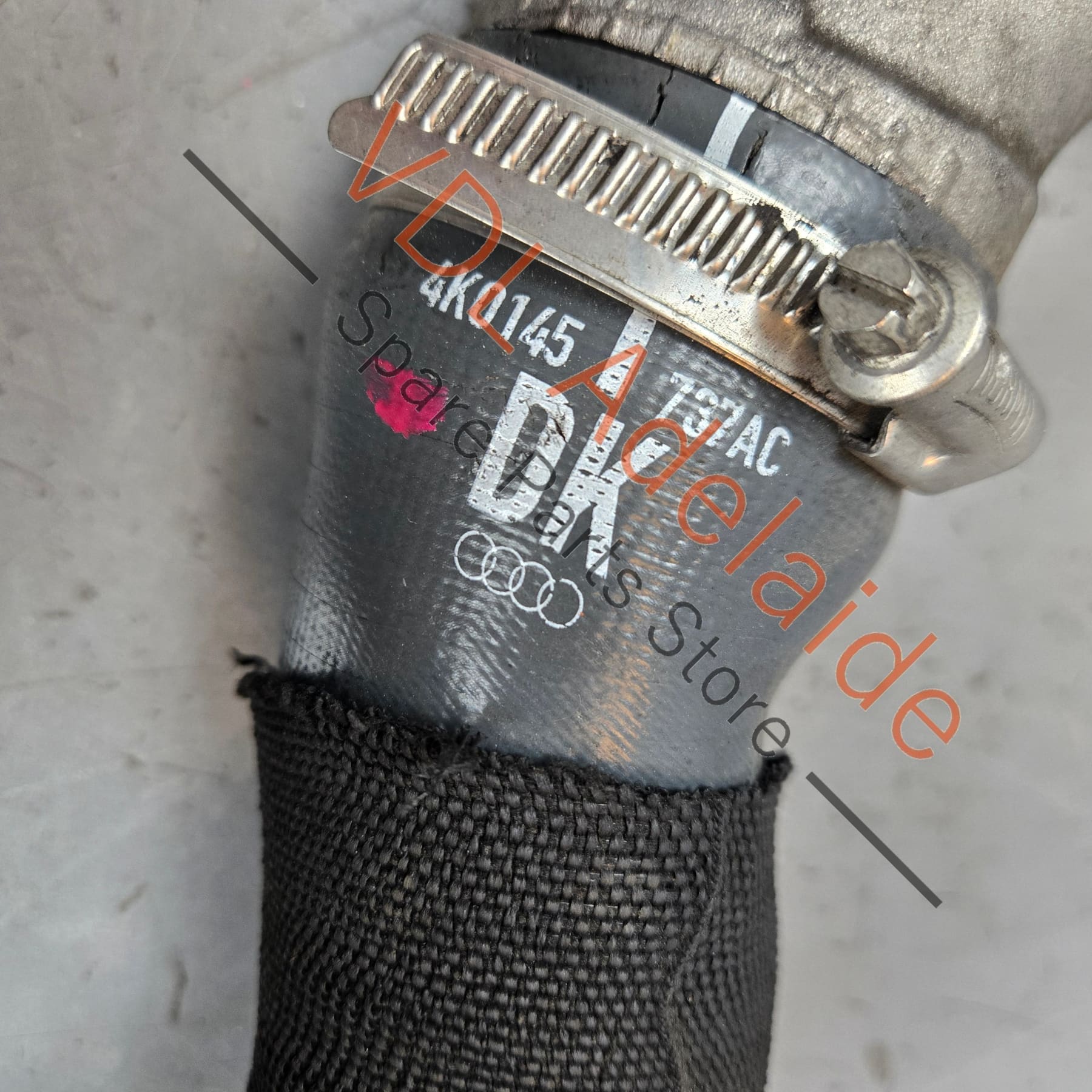 0P2145681E    Audi RS6 RS7 Left Lower Charge Air Pipe Tube 0P2145681E