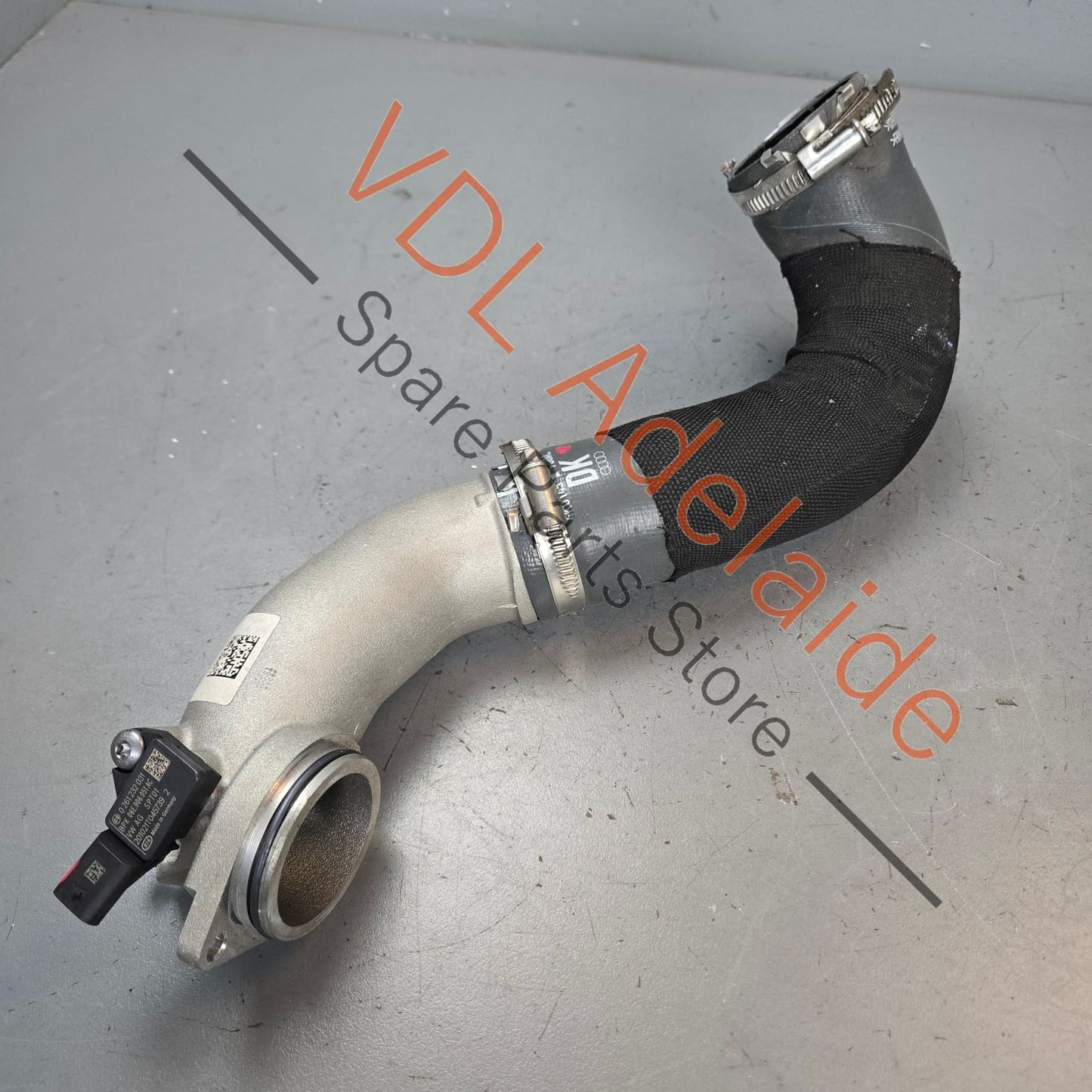 0P2145682G    Audi RS6 RS7 Right Lower Charge Air Pipe Tube 0P2145682G
