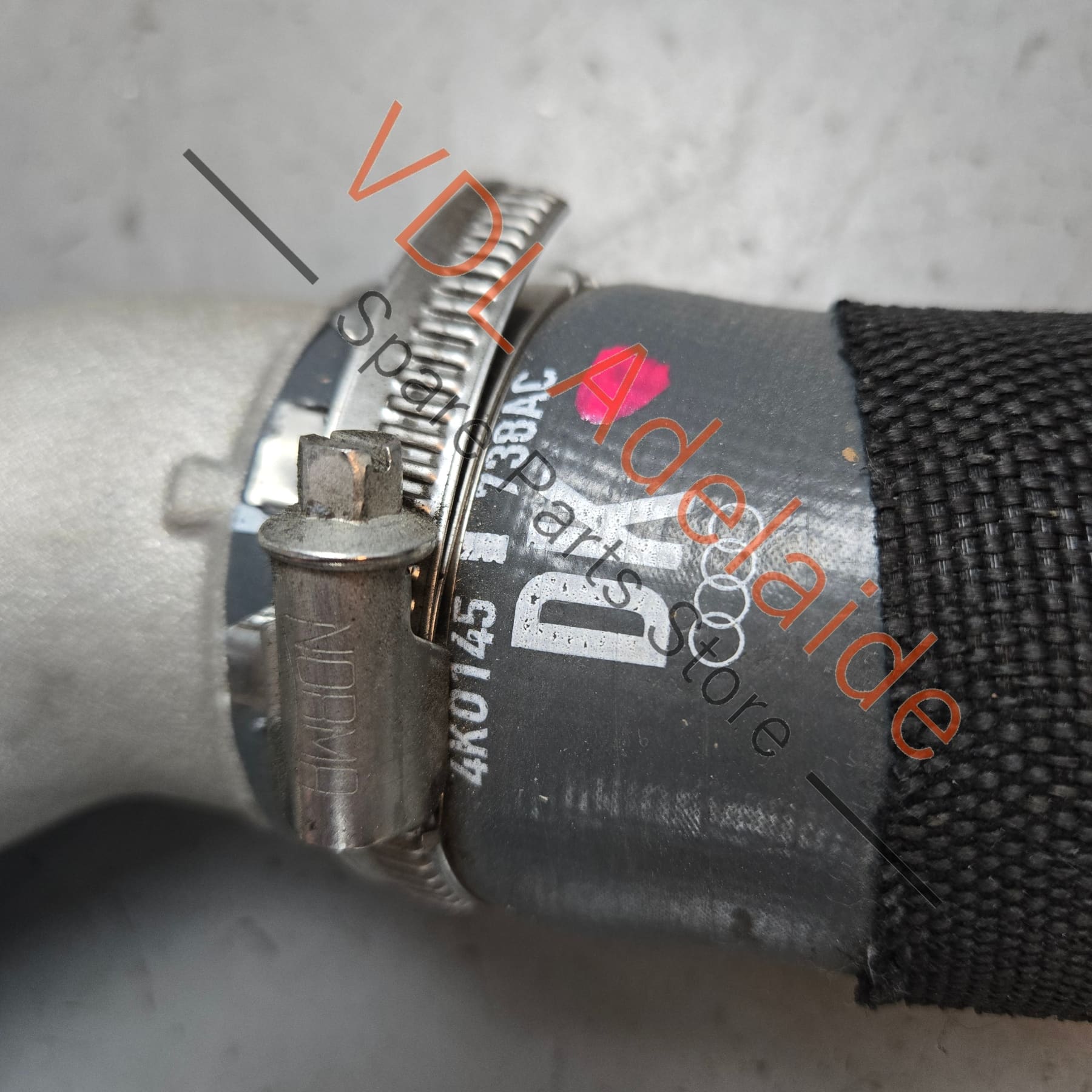 0P2145682G    Audi RS6 RS7 Right Lower Charge Air Pipe Tube 0P2145682G