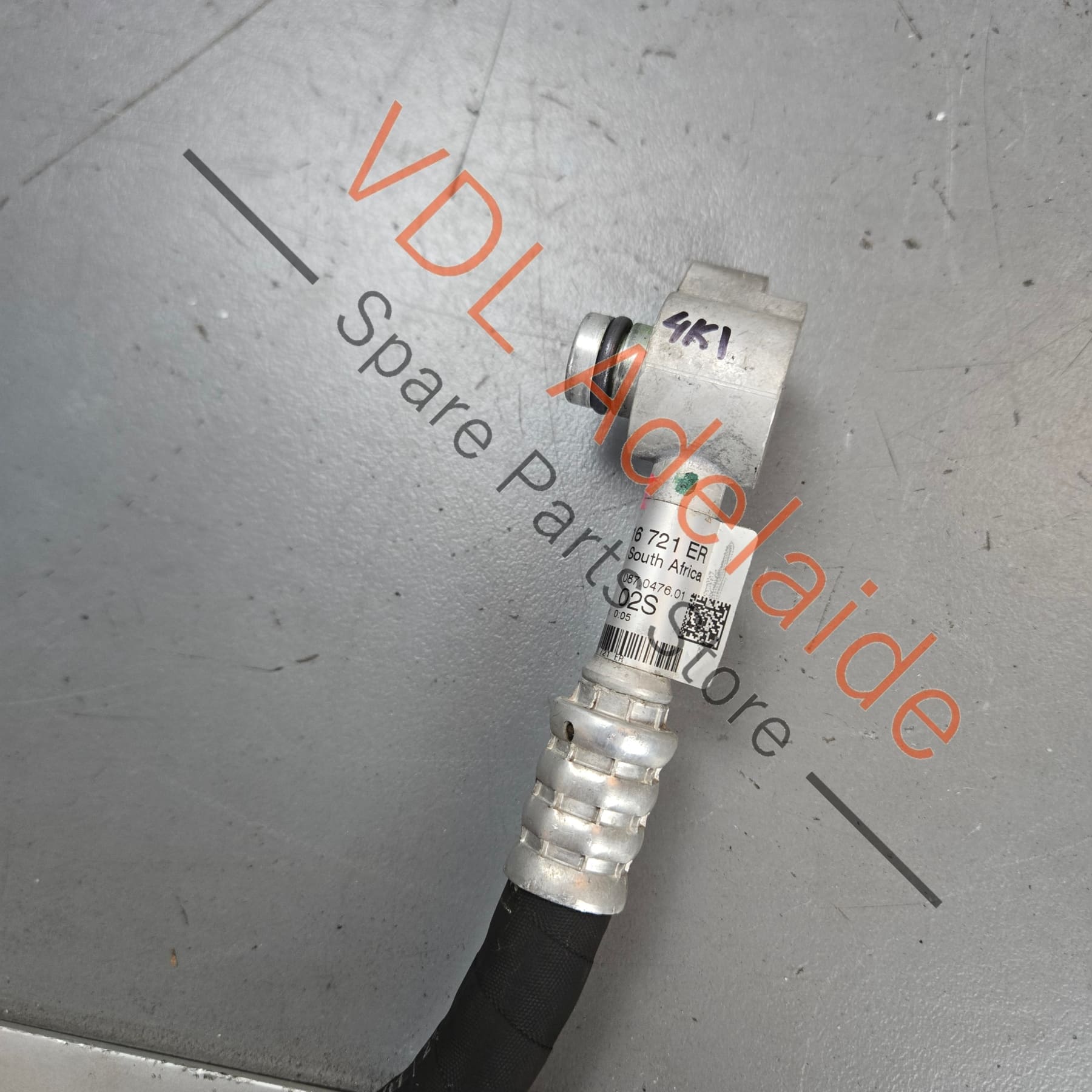 4K0816721ER    Audi RS6 RS7 AC Condenser Refrigerant Pipe Hose 4K0816721ER