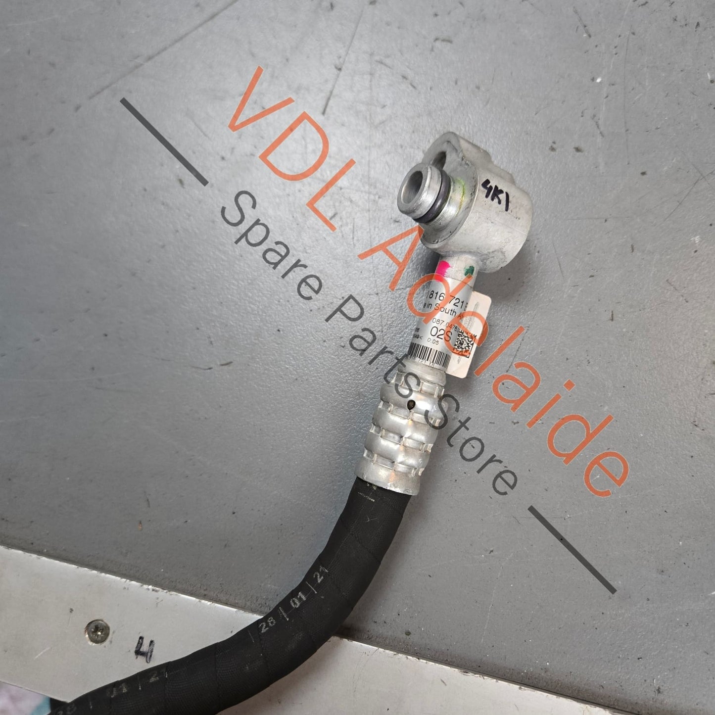 4K0816721ER    Audi RS6 RS7 AC Condenser Refrigerant Pipe Hose 4K0816721ER