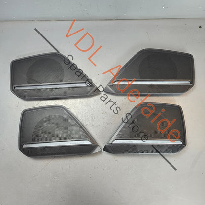 4K0035419A 4K0035420A   Audi RS7 Bang Olufsen Speaker Cover Trim Set 4K0035419A 4K0035420A