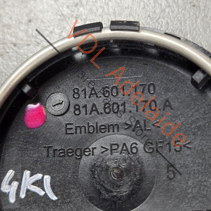 81A601170A 81A601170   Audi Wheel Centre Hub Wheel Cap 81A601170A 81A601170