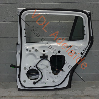 974833022Y     Porsche Panamera Turismo 971 2016-2024 Rear Right Door Shell Panel Carrara White S9R / 2Y 974833022Y GRV