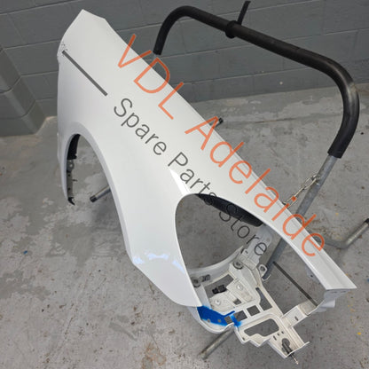 971821102BY 971821102Y    Porsche Panamera 971 2016-2024 Front Right Fender Panel Carrara White S9R / 2Y 971821102BY 971821102Y GRV