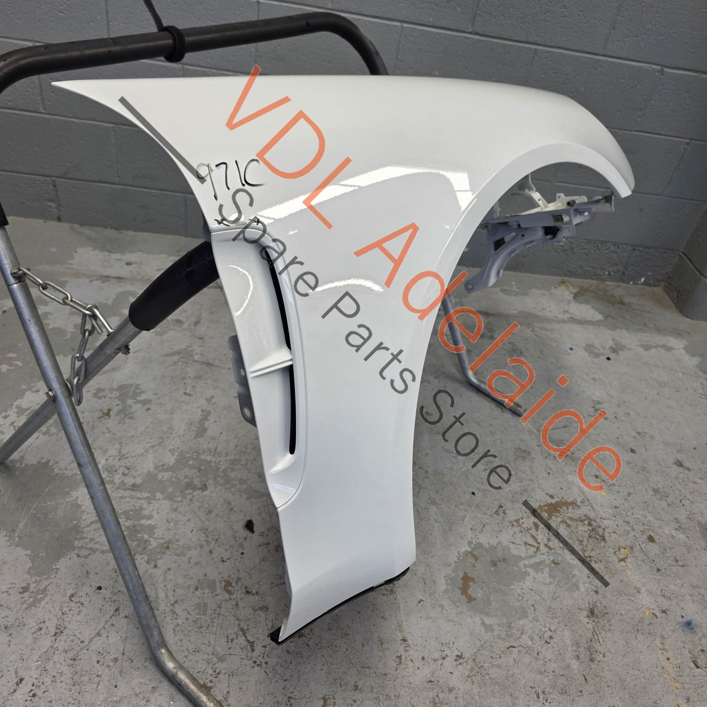 971821102BY 971821102Y    Porsche Panamera 971 2016-2024 Front Right Fender Panel Carrara White S9R / 2Y 971821102BY 971821102Y GRV