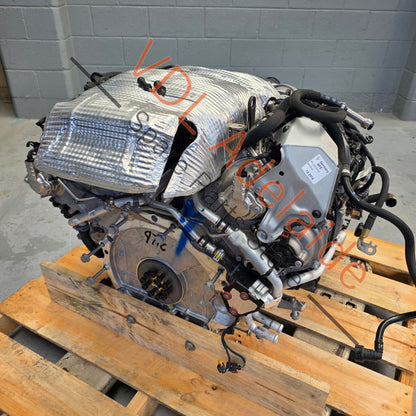 9A710002204 PAC100031    Porsche Panamera 2.9 V6 DGP DGPA Engine 243kw Complete drop-out Motor with Wiring & Turbos etc