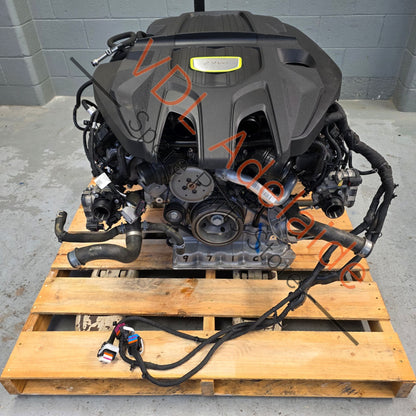 9A710002204 PAC100031    Porsche Panamera 2.9 V6 DGP DGPA Engine 243kw Complete drop-out Motor with Wiring & Turbos etc