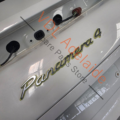 974827025AY     Porsche Panamera 971 Turismo Rear Hatch Boot Trunk Panel Lid Carrara White S9R / 2Y 974827025AY