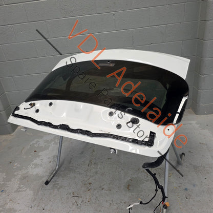 974827025AY     Porsche Panamera 971 Turismo Rear Hatch Boot Trunk Panel Lid Carrara White S9R / 2Y 974827025AY