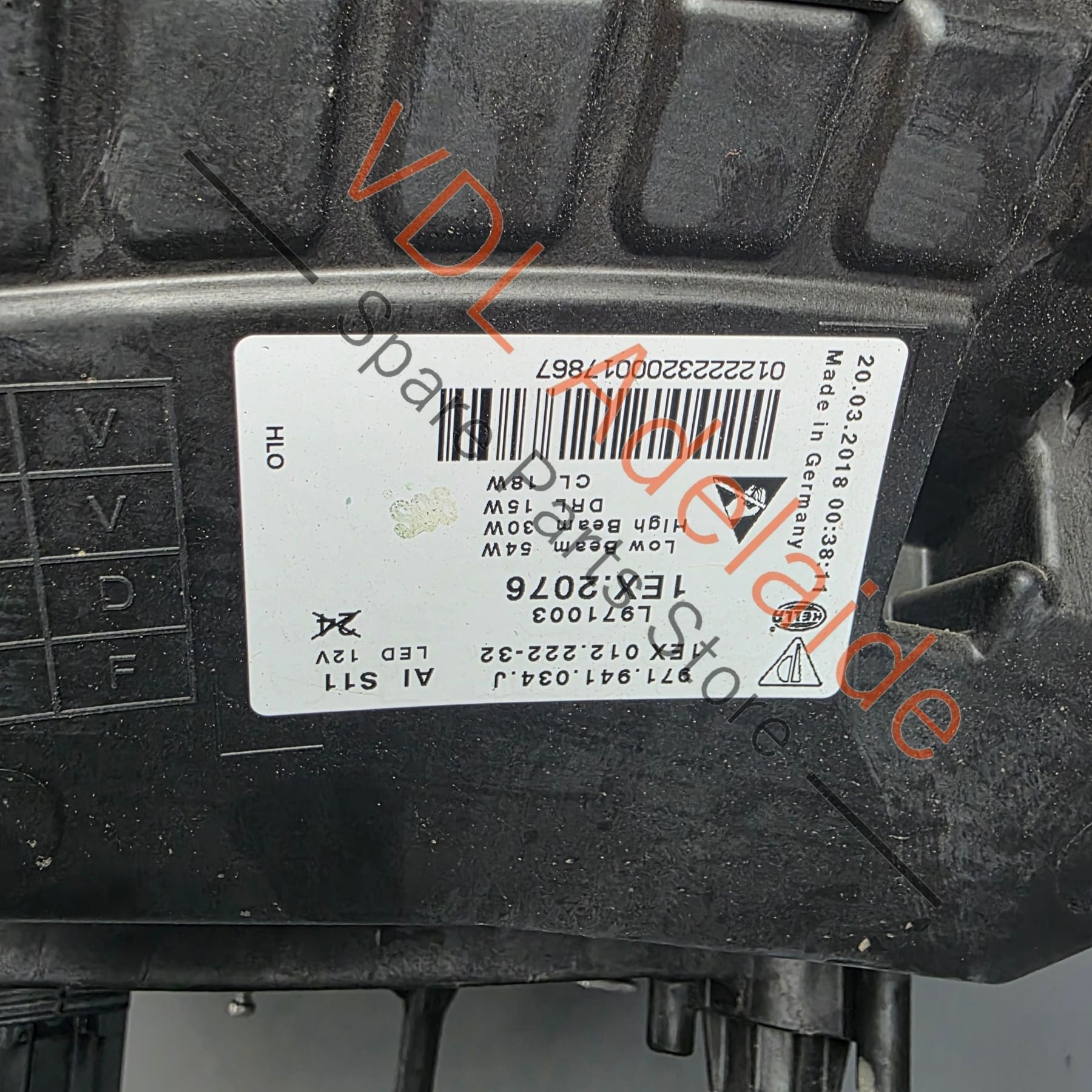 971941044L 971941044J 971941044G   Porsche Panamera 971 PDLS LED Headlight Right 971941044L