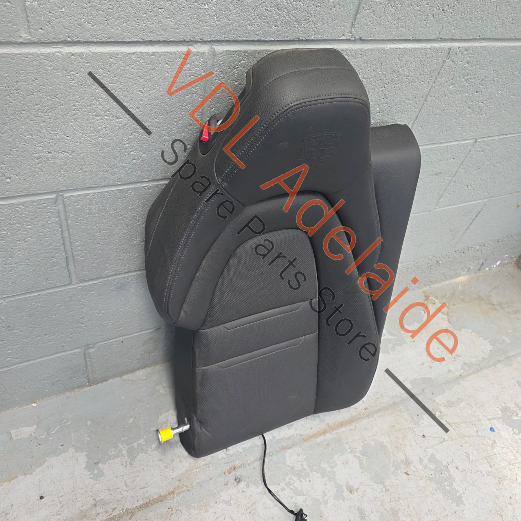 974885806JGDB     Porsche Panamera 971 Rear Right Seat Back Backrest 974885806J GDB with Porsche Crest