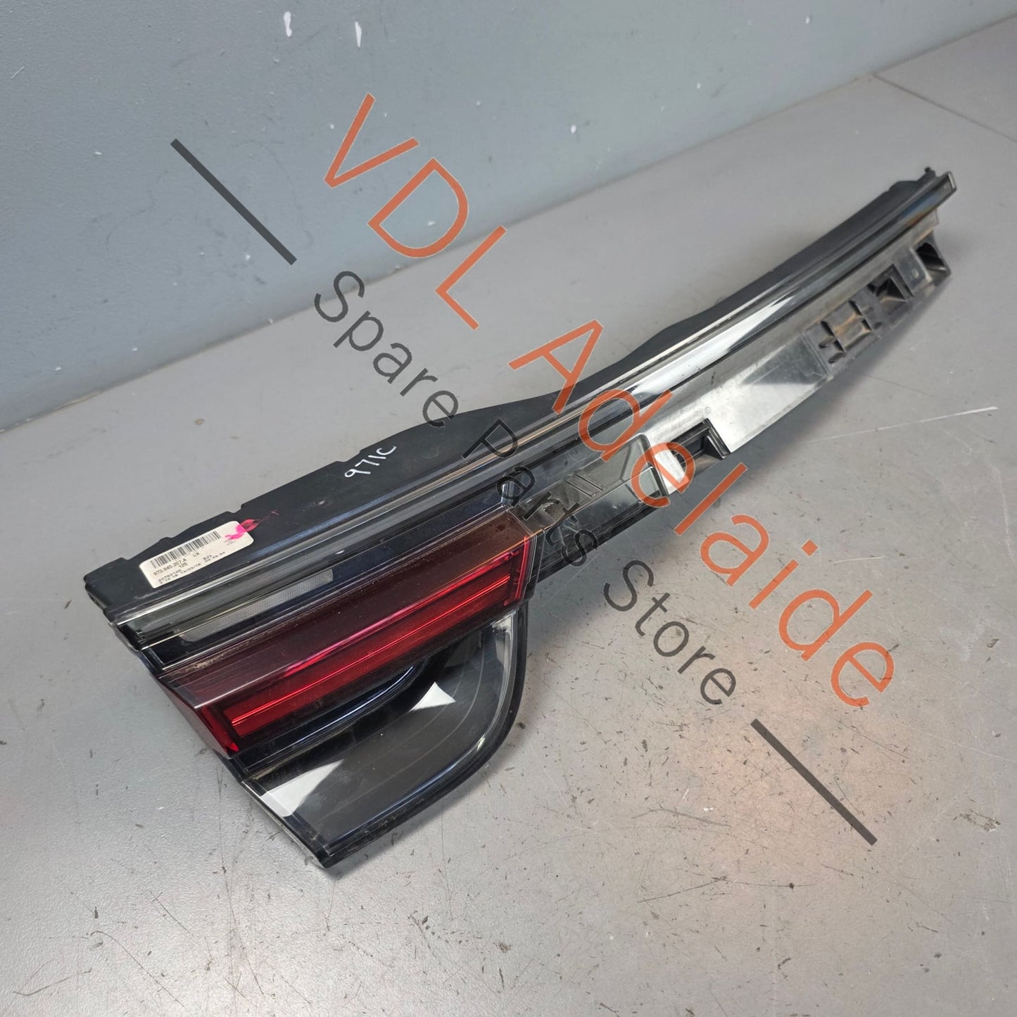 973945207A     Porsche Panamera 971 Rear Left Inner Tail Light Dark Tint 973945207A