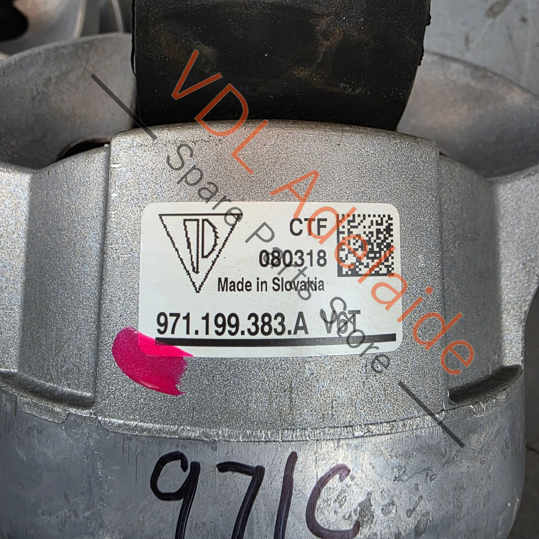 971199383A 9A719938310    Porsche Panamera 971 Pair of Engine Mounts 971199383A 9A719938310