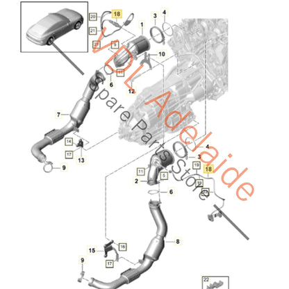 971906265G 9A7906265E    Poesche Audi VW Lambda Probe 971906265G 9A7906265E