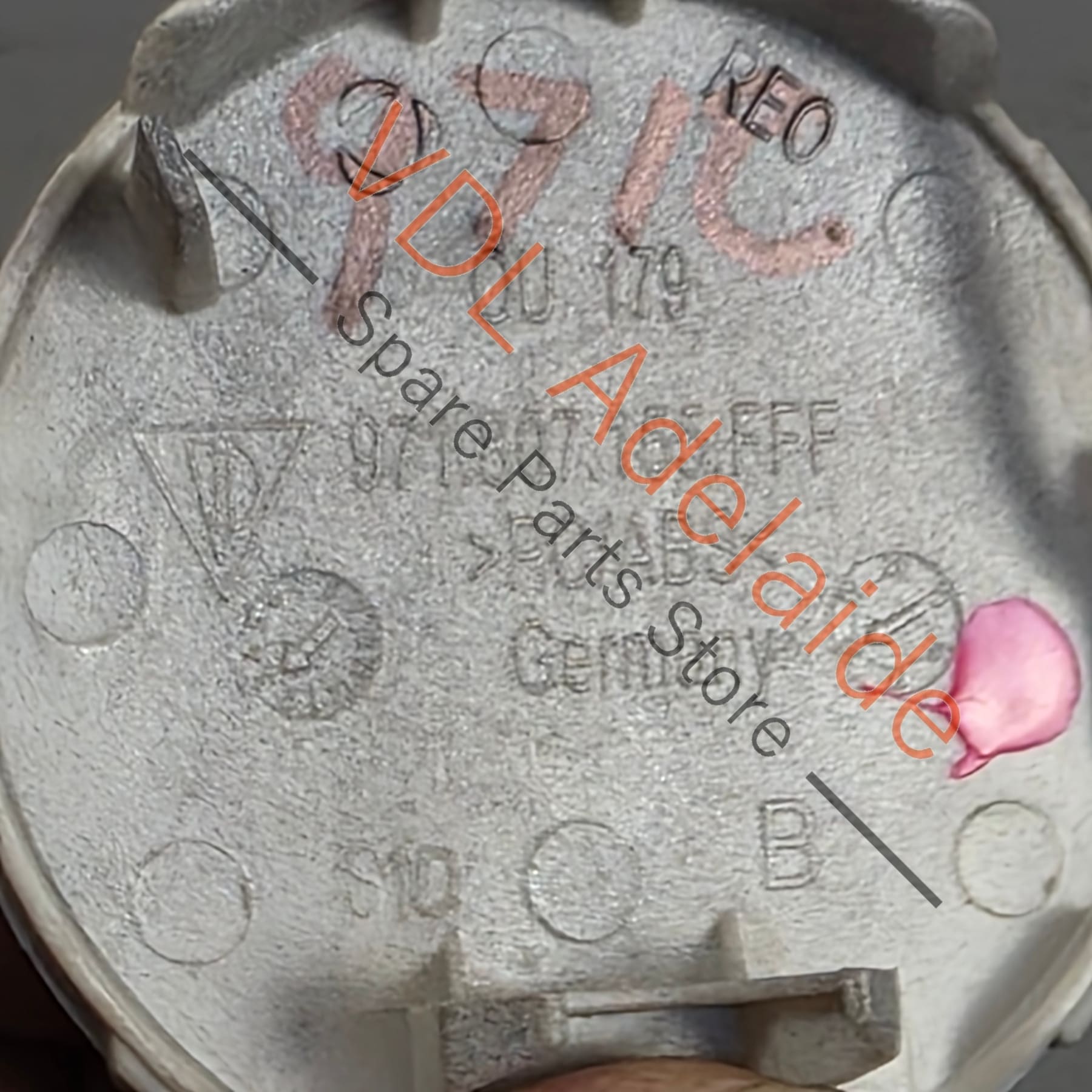 971807155     Porsche Panamera 971 Cover for Tow Hook Front Bumper 971807155