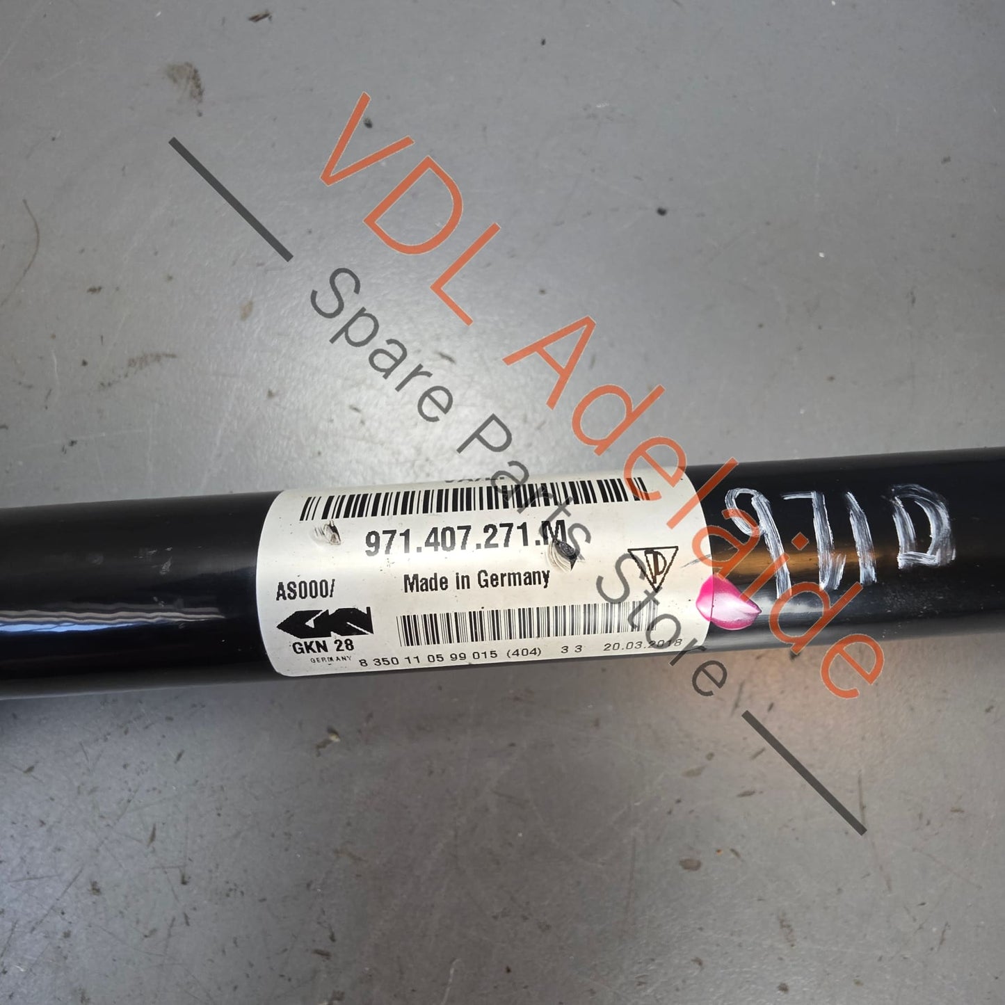 971407271M 971407271AN 9A7407271D   Porsche Panamera 971 Front Axle Driveshaft Left 971407271M 971407271AN 9A7407271D