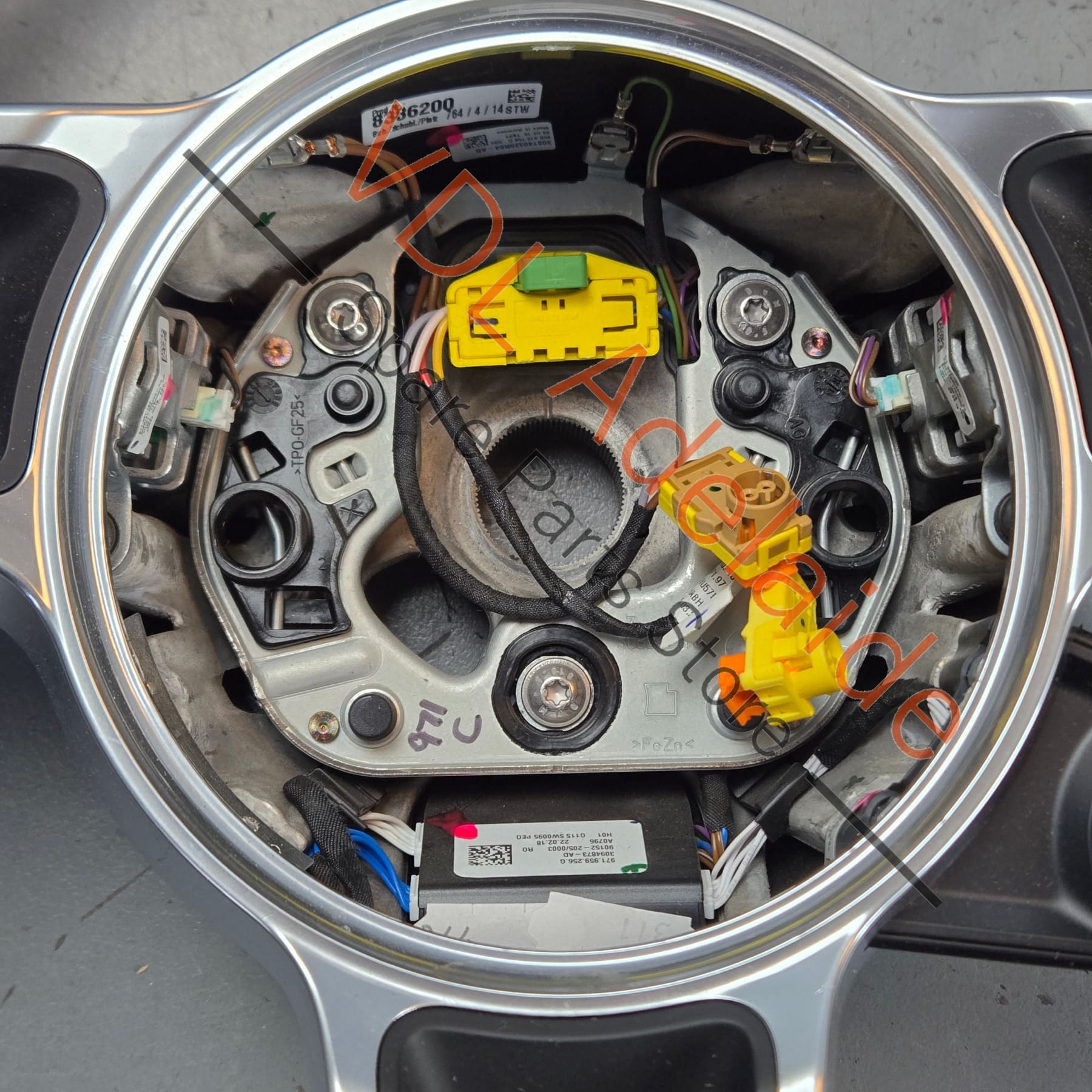 971419091SFA34 971959256G 95B419732BGT8 971998540GT8  Porsche PSRB Sport Mode Chrono Multifunction Black Steering Wheel w PDK Paddles 971419091DH 971419091SF A34