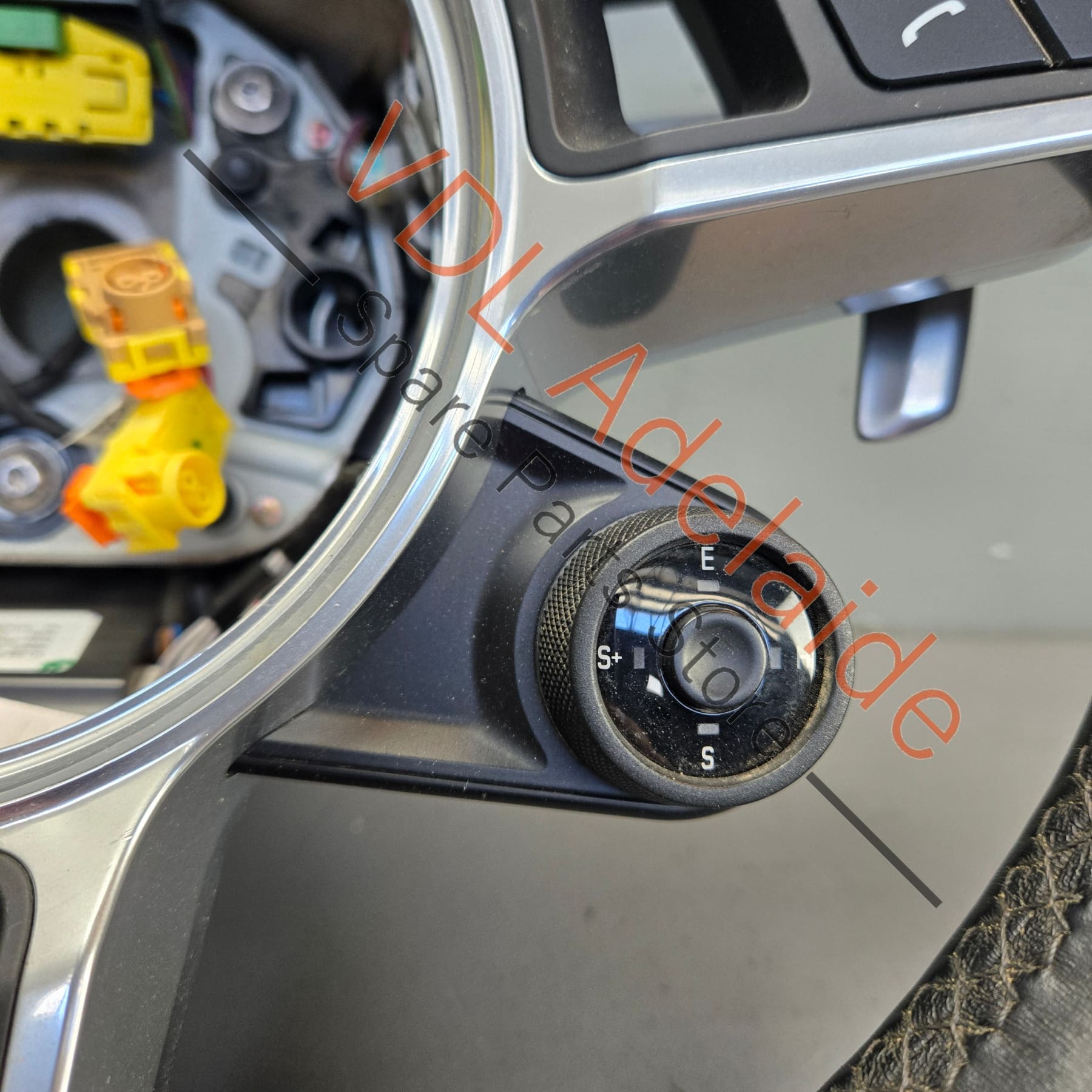 971419091SFA34 971959256G 95B419732BGT8 971998540GT8  Porsche PSRB Sport Mode Chrono Multifunction Black Steering Wheel w PDK Paddles 971419091DH 971419091SF A34