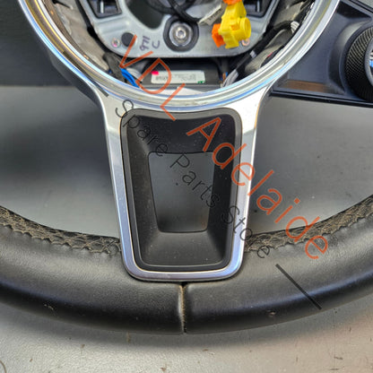 971419091SFA34 971959256G 95B419732BGT8 971998540GT8  Porsche PSRB Sport Mode Chrono Multifunction Black Steering Wheel w PDK Paddles 971419091DH 971419091SF A34