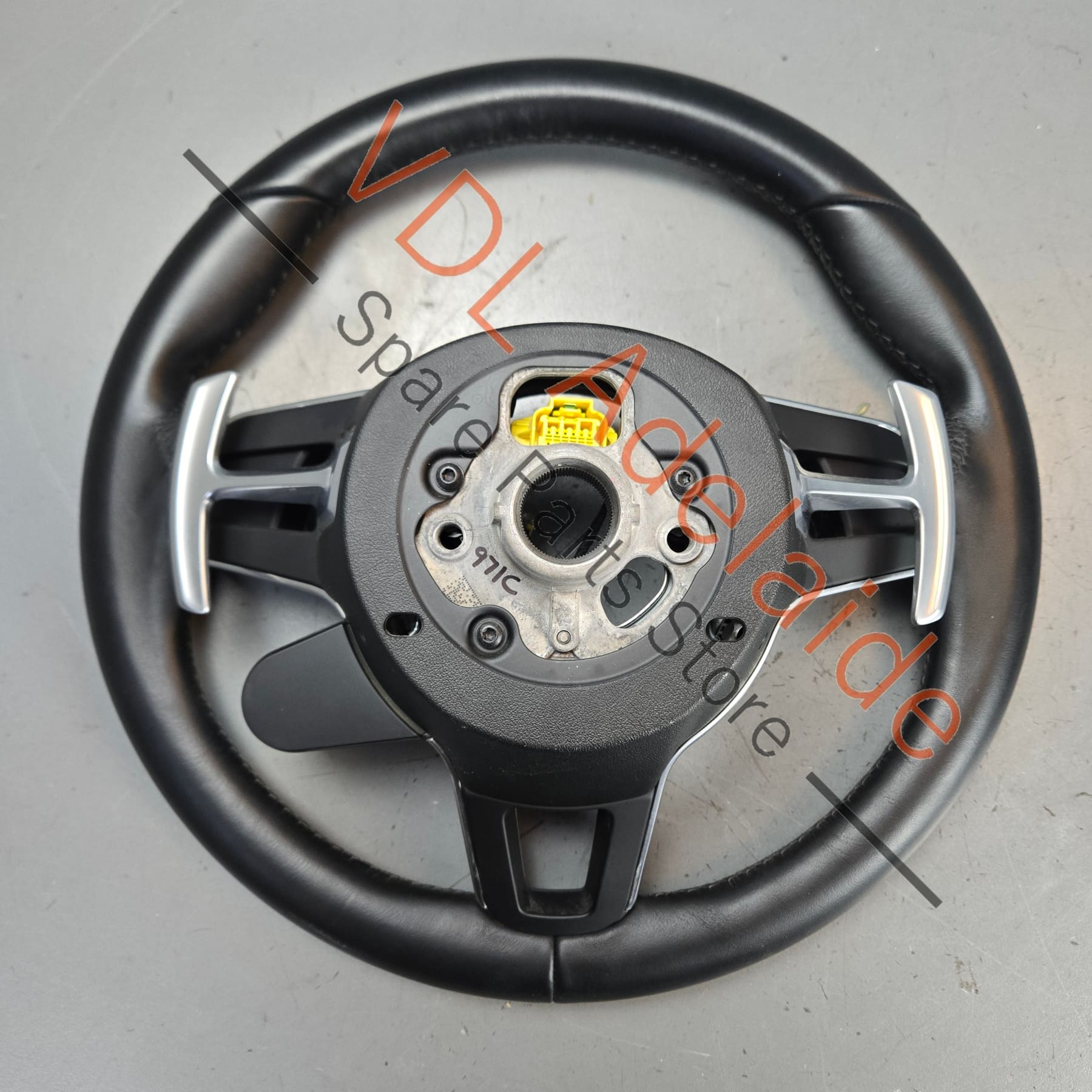 971419091SFA34 971959256G 95B419732BGT8 971998540GT8  Porsche PSRB Sport Mode Chrono Multifunction Black Steering Wheel w PDK Paddles 971419091DH 971419091SF A34