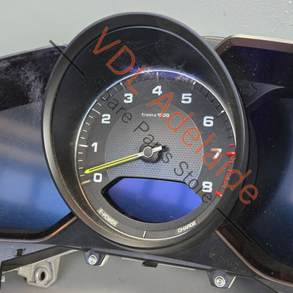 971920915N 971920915J 971920915H   Porsche Panamera 971 E-Hybrid Dashboard Instrument Cluster Speedo 971920915J 971920915H 971920915N 51662km