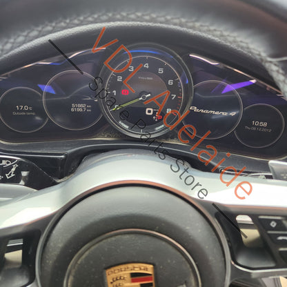 971920915N 971920915J 971920915H   Porsche Panamera 971 E-Hybrid Dashboard Instrument Cluster Speedo 971920915J 971920915H 971920915N 51662km
