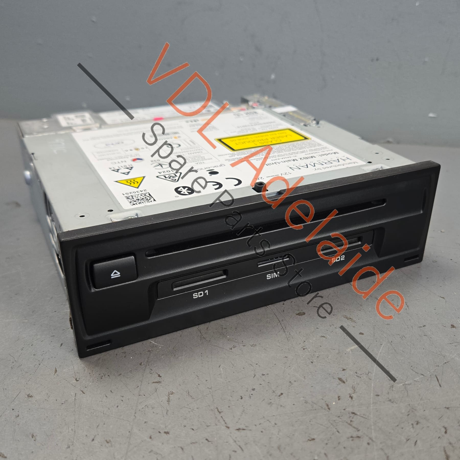 971035041P 971035041R    Porsche Panamera 971 Central Computer Main-unit MIB2 SD Card Reader Infotainment Harman 971035041P