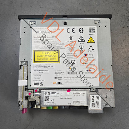 971035041P 971035041R    Porsche Panamera 971 Central Computer Main-unit MIB2 SD Card Reader Infotainment Harman 971035041P