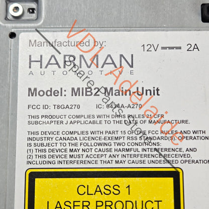 971035041P 971035041R    Porsche Panamera 971 Central Computer Main-unit MIB2 SD Card Reader Infotainment Harman 971035041P