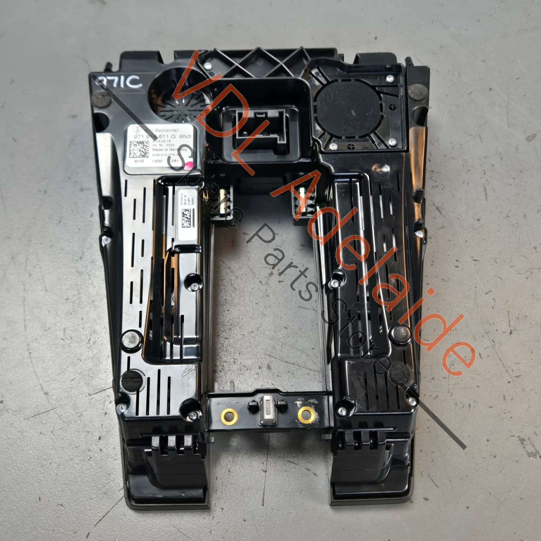 971919611G 971919611AD6N3 971919611J6N3   Porsche Panamera 971 2017-2020 Air Conditioning AC Master Main Console Control Switch Panel