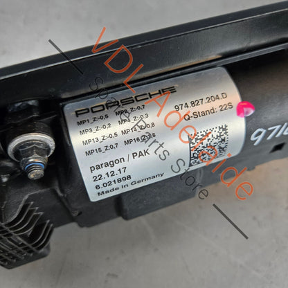 974827204E 974827204G 974827204D   Porsche Panamera 971 Rear Spoiler Drive Unit Motor 974827204G