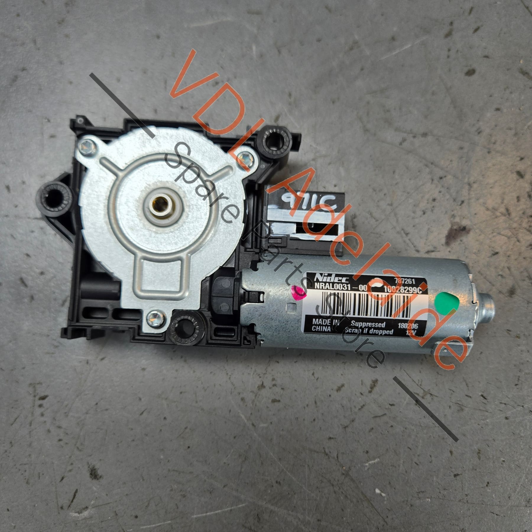 9A795959100 10028299C    Porsche Power Sliding Roof Motor 9A795959100