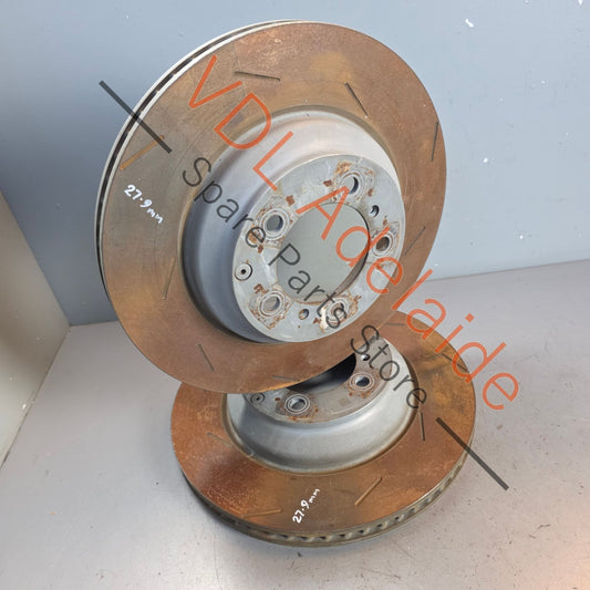 971615601J 971615602J   Porsche Panamera 971 Rear Brake Disc Rotor Pair 971615601J 971615602J