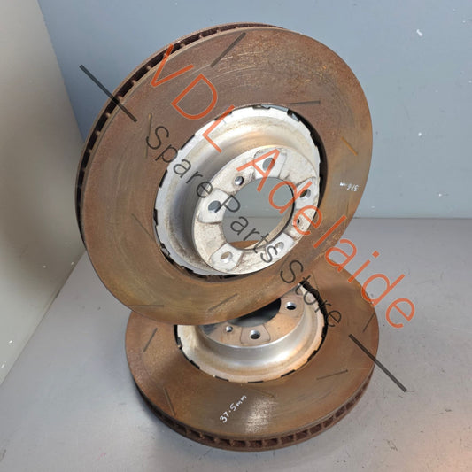 971615301Q 971615302Q   Porsche Panamera 971 Front Brake Disc Rotor Pair 971615301J 971615301Q 971615302J 971615302Q