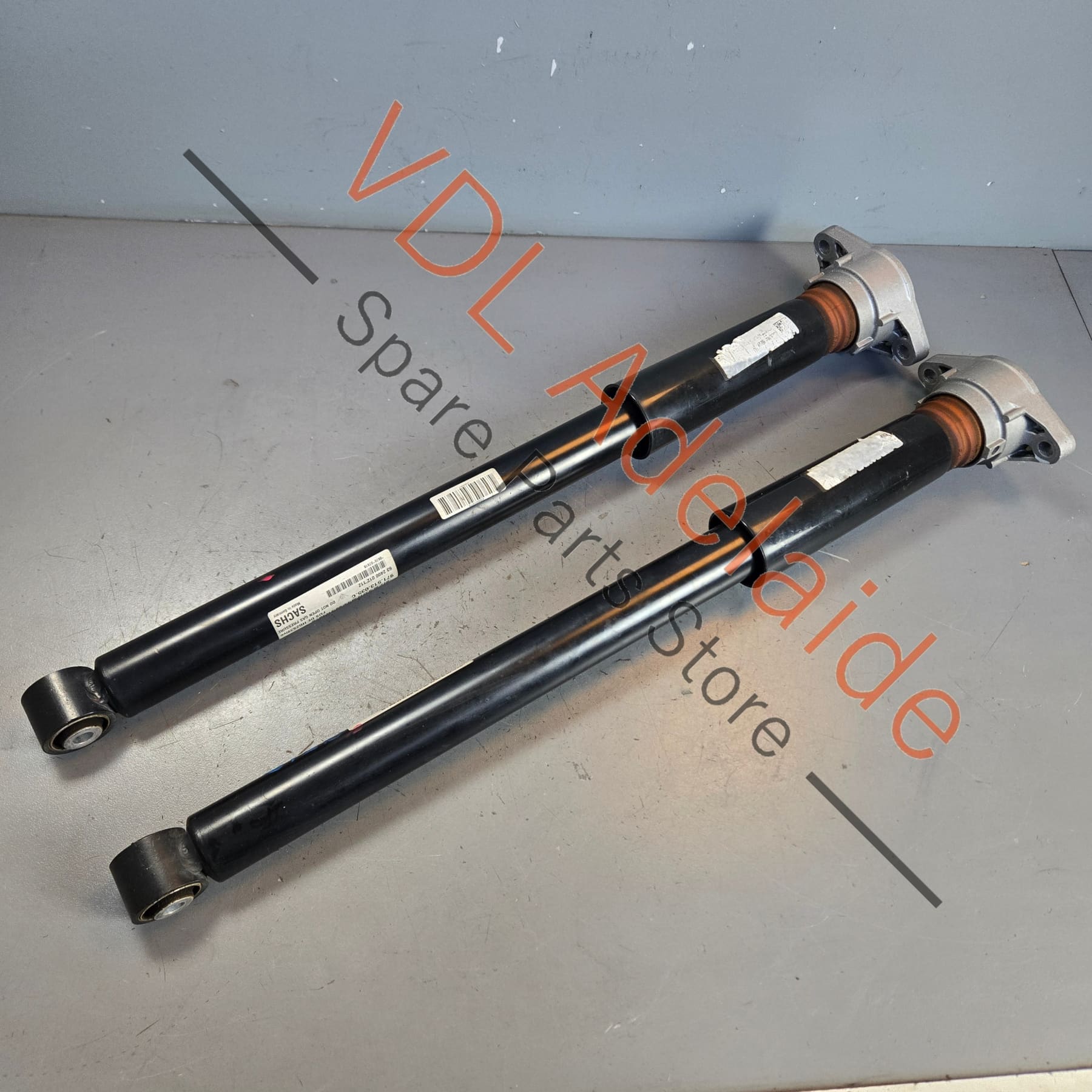 971513035C 971513035E   1x Pair Porsche Panamera 971 Rear Shock Absorber Electronic Damper 971513035B 971513035C 971513035E